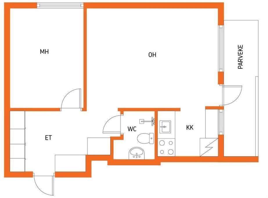 Apartamento Ydinkeskusta Kaksio Saimaa Naekymillae, Ac, Wifi, Parveke Lappeenranta Exterior foto